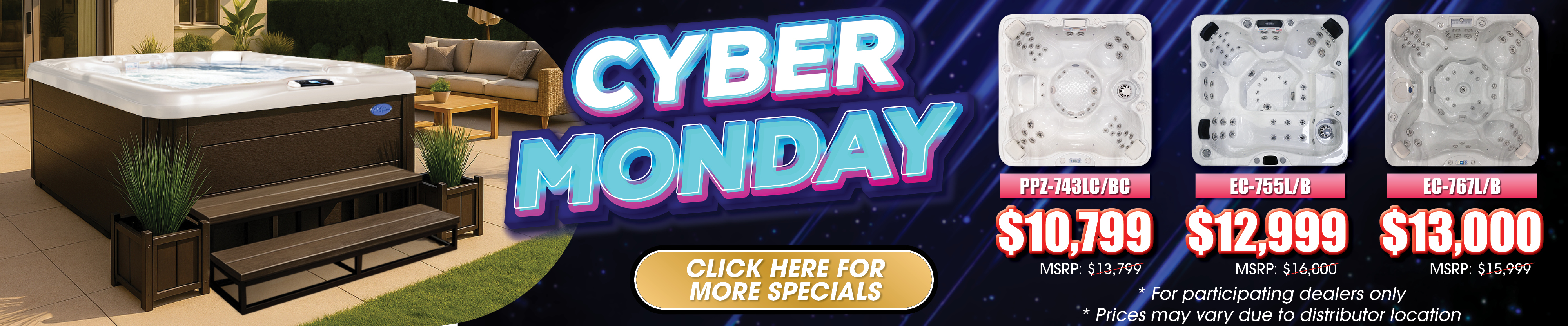 Calspas hot tub being used in a family setting - Strasbourg