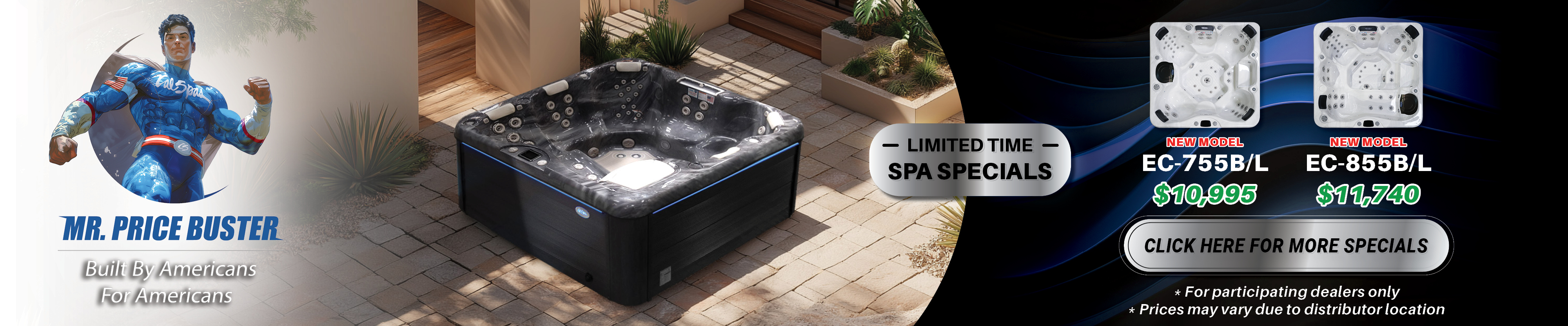 Calspas hot tub being used in a family setting - Strasbourg